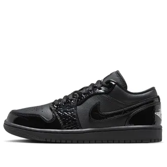 Nike Jordan (WMNS) Air Jordan 1 Low SE Black Patent HJ7743-010
