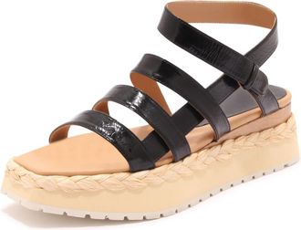 Paloma Barcel&oacute; Zwarte Lory Sandaal Abacaxis Stijl - Dames - Sandalen - Zwart - 41 EU - Schoenen