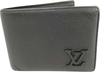 Louis Vuitton Pre-owned Wallets, male, Black, Size: ONE SIZE Pre-owned Wallet (bi-fold)