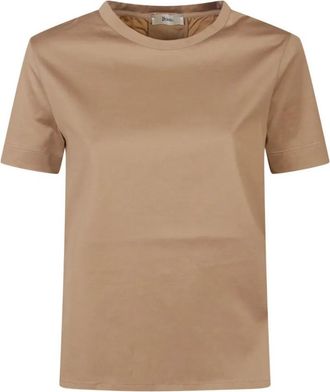 Herno Brown Crew Neck T-Shirt