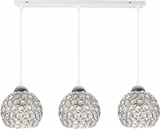 OEM L&aacute;mpara Colgante Cromada L&aacute;mpara De Techo Led Cristal