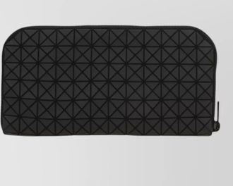 Bao Bao Issey Miyake leather wallet geometric pattern textured surface