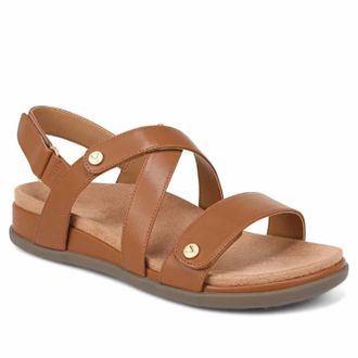 Vionic Womens Cypress Strappy Sandals In Camel