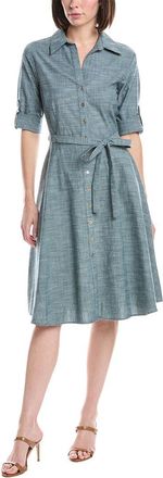 Sharagano Short Sleeve Shirtdress