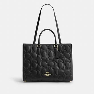 Coach Maggie Tote Bag In Signature Leather