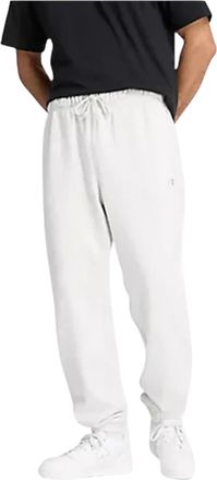 New Balance Athletics French Terry Jogger Pants in Ash Heather Gray Cotton Men