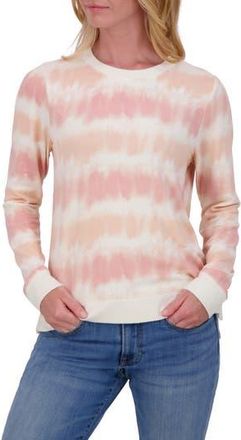 Lucky Brand Crewneck Pullover in Pink Tie Dye at Nordstrom Rack, Size X-Small