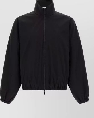 Fear of God high collar track style zip jacket