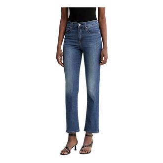 Levi's Dames, Jeans, Blauw, Maat: W28 L34 Katoen