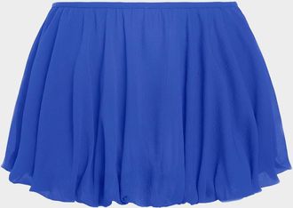 Ramy Brook Maddy Bubble Mini Skirt Coverup