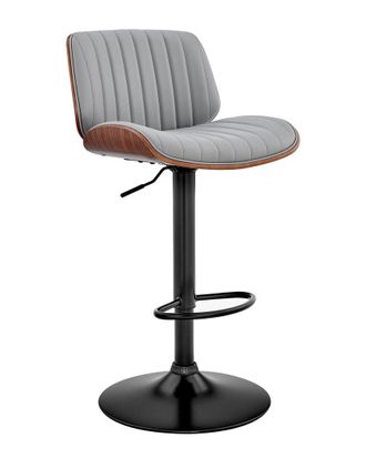 Armen Living Brock Adjustable Walnut Wood