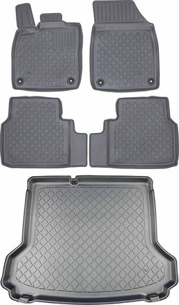 OEM Juego De Alfombrillas Para Coche Y Alfombrilla Para Maletero Para Volkswagen Id.4 Hatchback A Partir De Diciembre De 2020