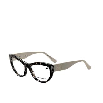 Karl Lagerfeld Womens 55mm Marble Black Eyeglasses KL6211-016-55