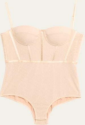 Zimmermann Dot Corset Bodysuit