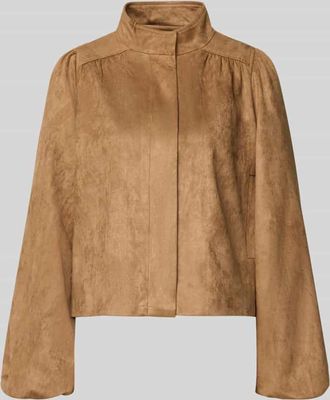 Neo Noir Neo Noir Jacke in Leder-Optik Modell TIRSA in Camel, Gr&ouml;&szlig;e 34