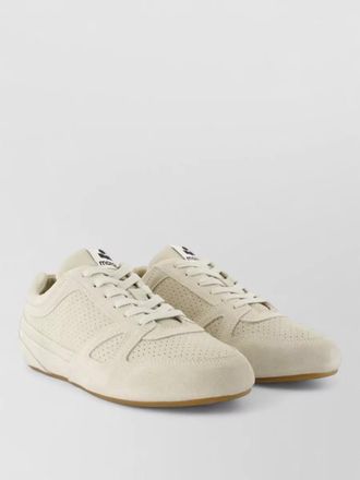 Isabel Marant calfskin leather low-top sneakers