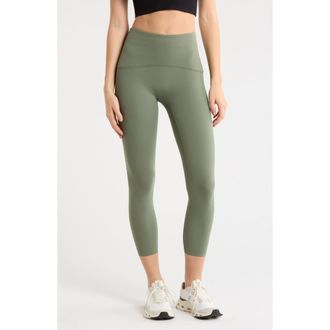 Spanx SPANXshape Booty Boost 7/8 Leggings in Eucalyptus at Nordstrom, Size X-Large