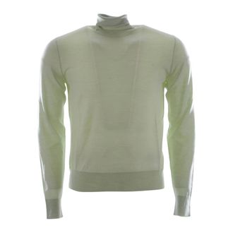 Dolce & Gabbana Turtlenecks, male, Green, Size: 2XS Turtle Neck Jumper