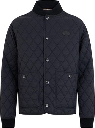 Burberry Heren, Jassen, Blauw, Maat: L Polyamide