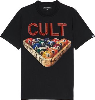 Cult of Individuality SHORT SLEEVE CREW NECK TEE BILLIARDS