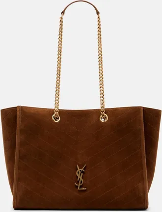 Saint Laurent Borsa Niki East/West in suede