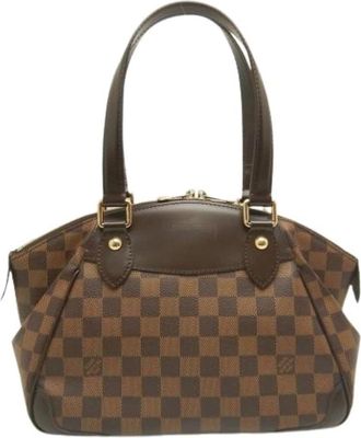 Louis Vuitton Pre-owned Vintage Handtas - Dames - Vintage Handtas - Bruin - ONE Size - Vintage