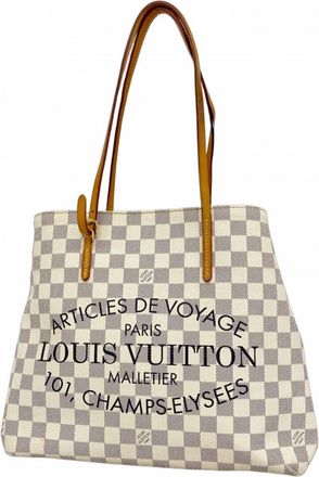 Louis Vuitton White Tote Bag (Pre-Owned)