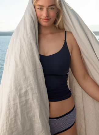 Miiyu Womens Lined-bust fitted Cami Top