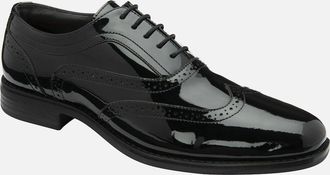 Frank Wright Mens Reece Mens Brogues - Black - Size: 10