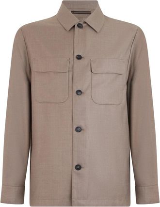 Slowear Wool Jacket - Heren - Zomerjassen - Beige - L - Wol - Jassen
