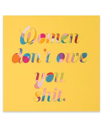 iCanvas Icanvas Shit Print On Acrylic Glass By Pepino De Mar