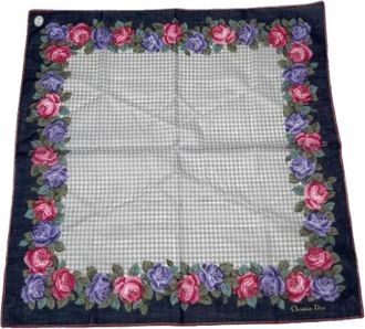 Dior Pre-owned Foulard in Seta Vintage - - Pre-owned - Donna - Multicolore - ONE SIZE