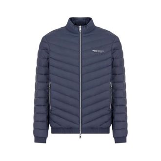 A|X Armani Exchange Stijlvolle Milano Winterjas - Heren - Winterjassen - Blauw - 2XL - Jassen