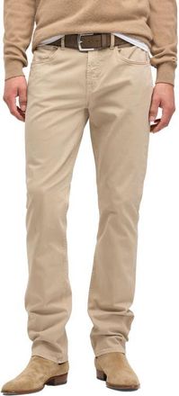 7 For All Mankind Comfort Sateen The Straight Leg Jeans in Biscuit at Nordstrom, Size 33