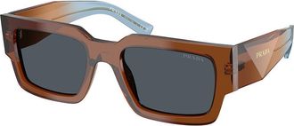 Prada PR B17S 25F70B Mens Sunglasses Brown Size 54