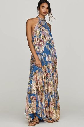 Hemant & Nandita Halter Maxi Dress