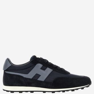 Hogan Athletic Sneakers aus Leder und Nylon