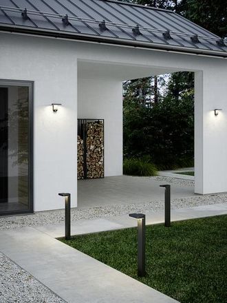 Nordlux L&aacute;mpara Solar Negra Dise&ntilde;o Moderno Exterior