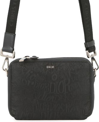 Dior Black Nylon Handbag Shoulder Bag (Pre-Owned)
