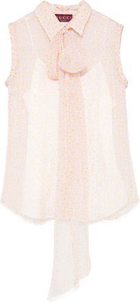 Gucci Zijden top - Roze