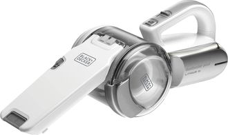 Black+Decker Black+decker Aspirador De Mano Pivotante Con Base - 18v 1,5 Ah Blanco Pv1820l-qw