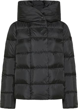 Peuterey Tucano Technical Jacket - Dames - Gewatteerde jassen - Zwart - 2XS - Polyester - Jassen