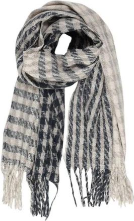 Only Onlcarolina Life Soft Check Scarf - Dames - Wintersjaals - Grijs - ONE Size - Polyester - Accessoires