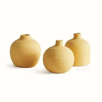 Napa Home & Garden Jordan Bud Vases Set Of 3 in Yellow at Nordstrom