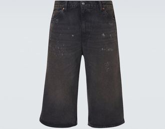 Our Legacy Capri Cut distressed shorts