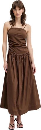 Never Fully Dressed Dames, Jurken, Bruin, Maat: L Katoen