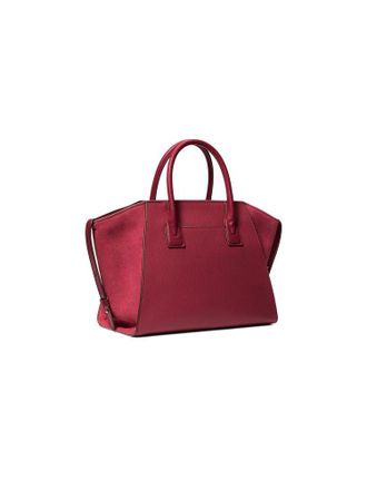 Michael Kors Womens Satchel Cherry Leather Satchel-bags