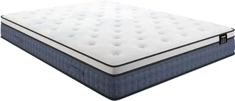 Vente-Unique Colch&oacute;n 140 x 190 cm muelles ensacados 7 zonas y gel viscoel&aacute;stico esp.23cm - VARNO de YSM&Eacute;E