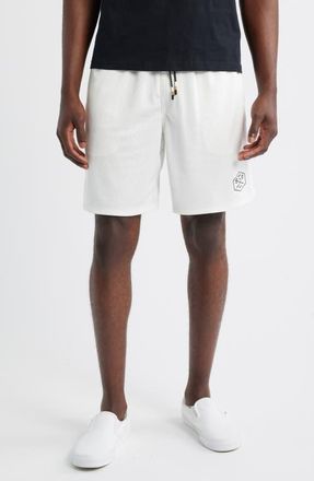 Dark Seas No Sweat Mesh Shorts in White at Nordstrom, Size Xx-Large