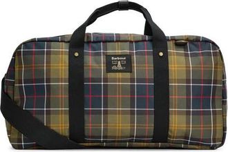 Barbour Torridon Tartan Flight Holdall Duffle Bag in Classic Tartan at Nordstrom
